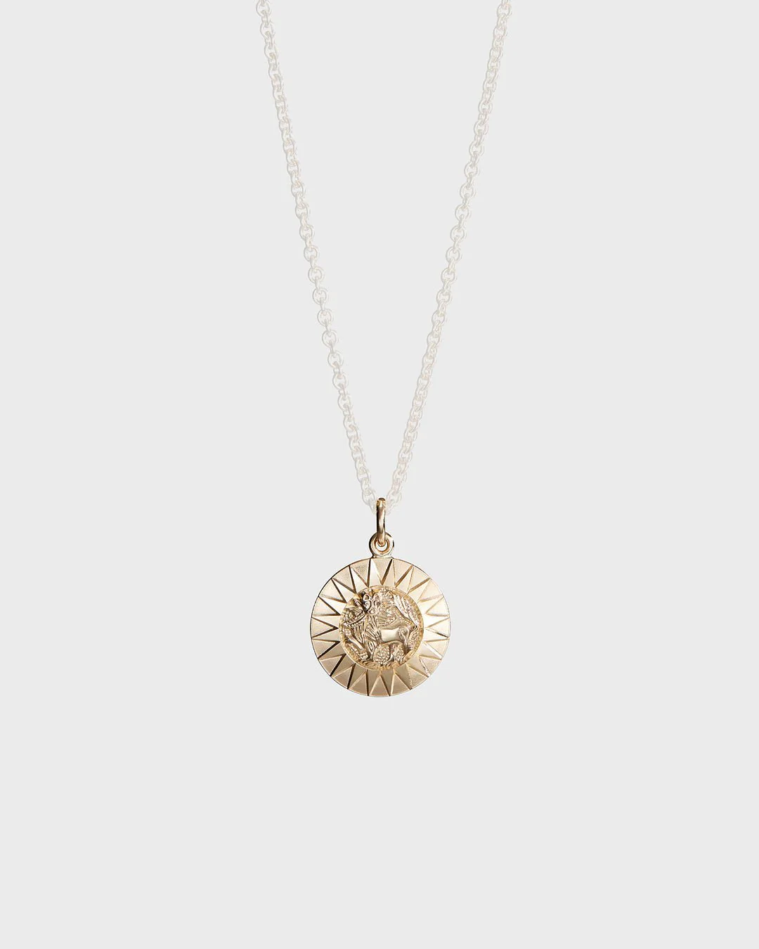 Amuletti-hela Aurinkoleijona 14k kulta - Image 4