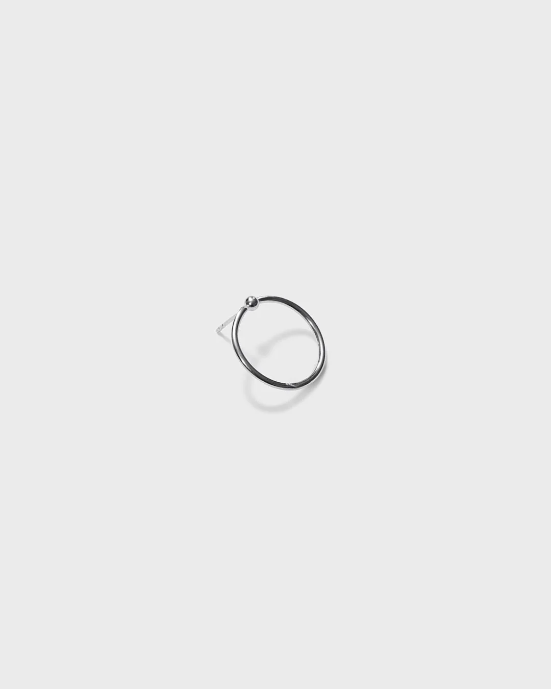 Amuletti-korvarengas hopea yksi kappale oikea - Image 6
