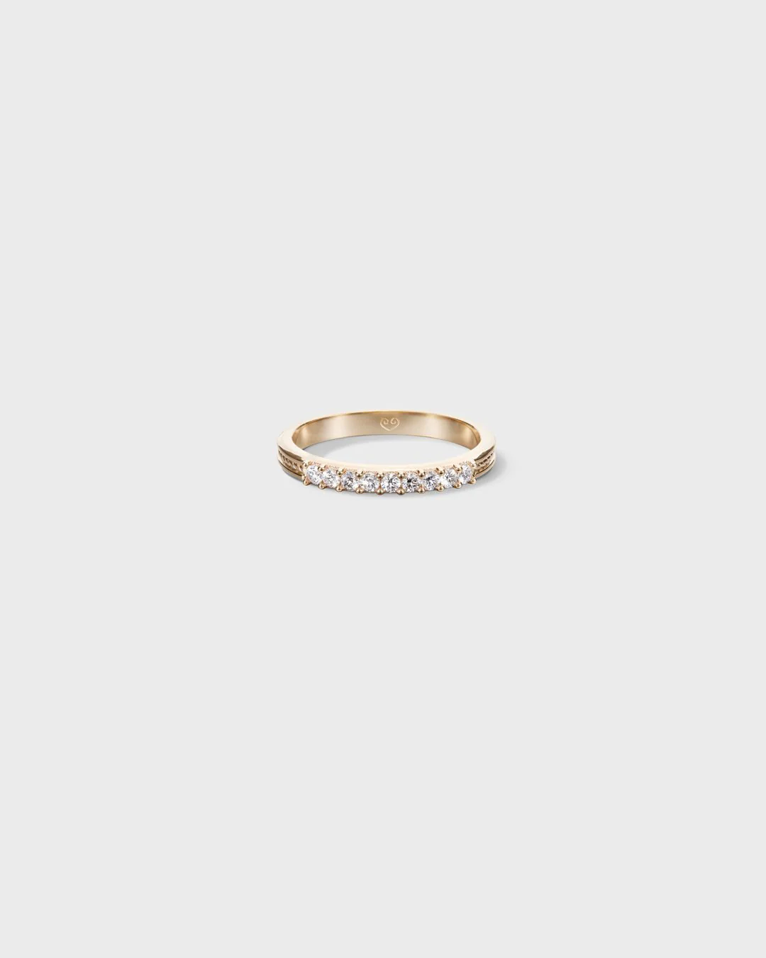 Ikiaikainen-sormus 9x0,02ct kulta - Image 4