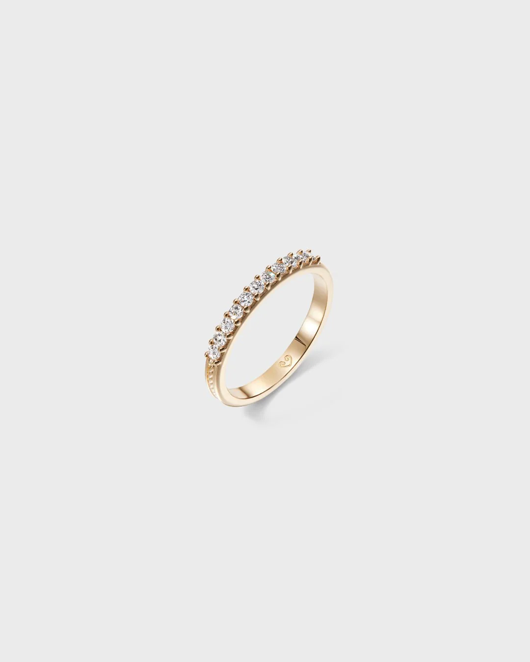 Ikiaikainen-sormus 11x0,02ct kulta