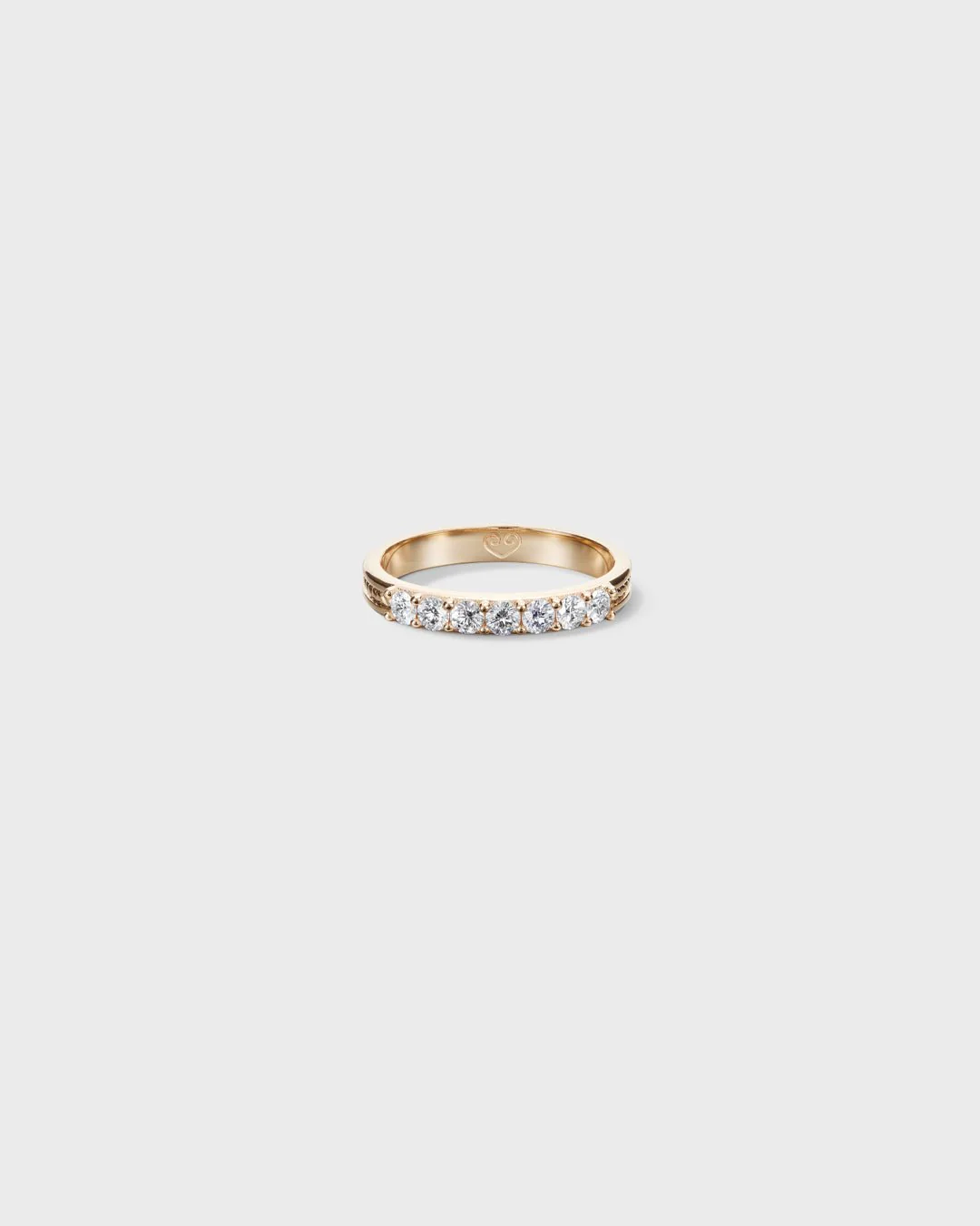 Ikiaikainen-sormus 7x0,06ct kulta - Image 3
