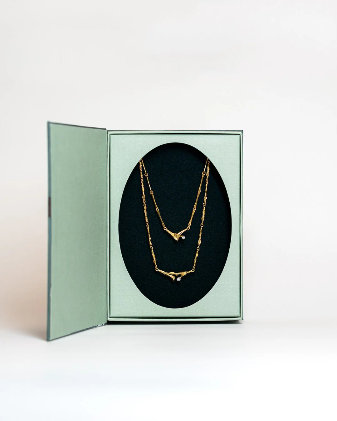 Kevätkaste-kaulakoru 1 x 0.02ct - Image 3